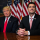 President Donald Trump and Speaker of the House Paul Ryan